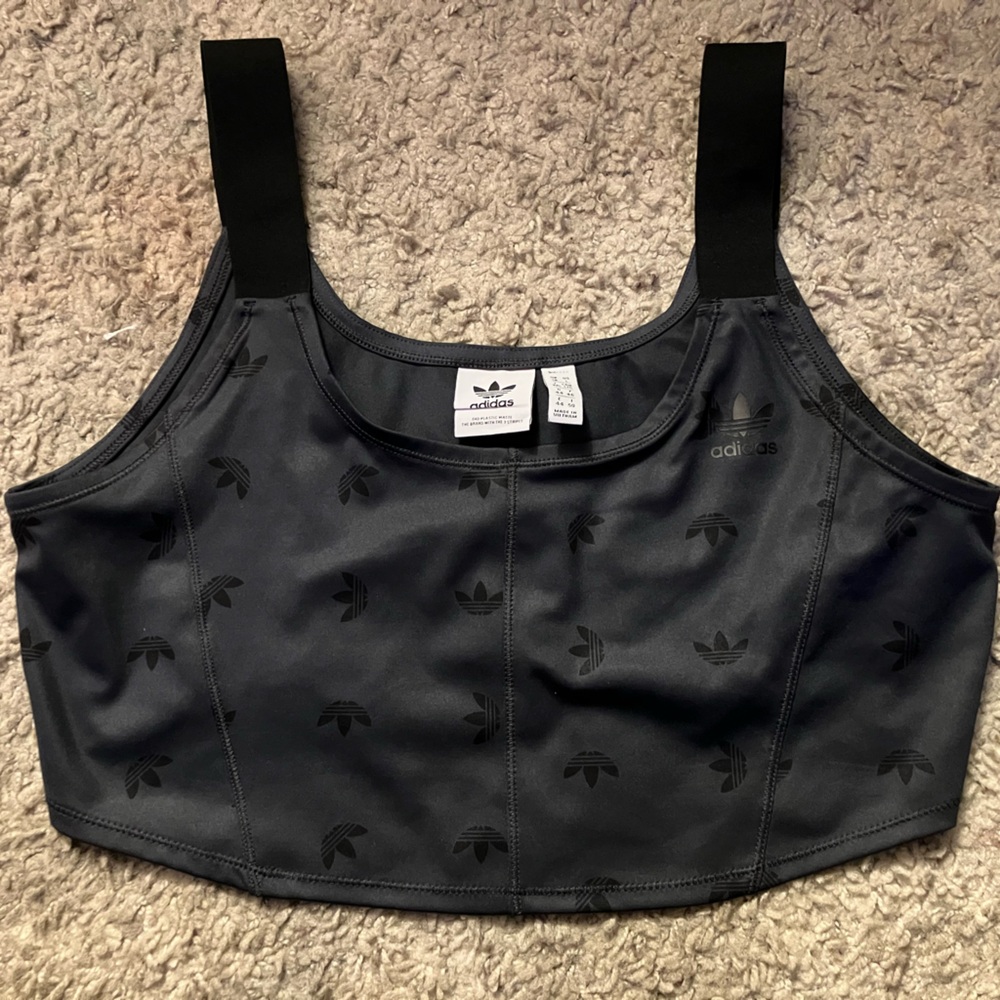 Adidas Black Athletic Top